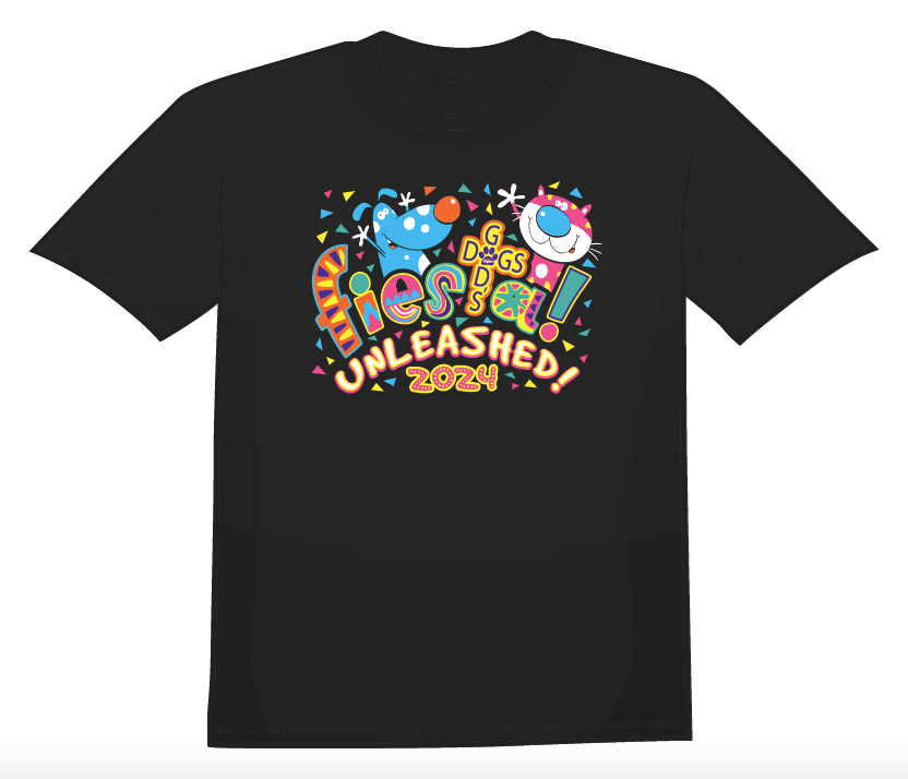 God's Dogs Rescue 2024 Fiesta T-shirt black
