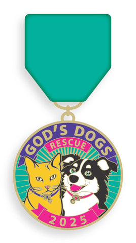God's Dogs 2025 Fiesta Medal