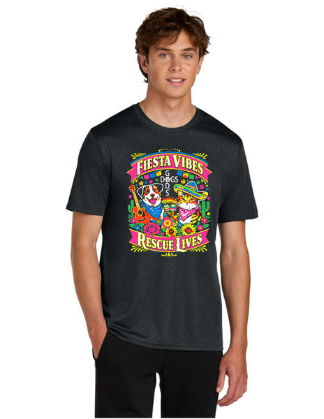 God’s Dogs Fiesta Vibes crew neck Tshirt